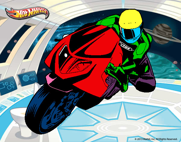 Dibujo Hot Wheels Ducati 1098R pintado por 55160899