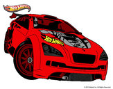 Dibujo Hot Wheels Megane Trophy pintado por CH3M4