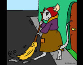 Dibujo La ratita presumida 1 pintado por evepoteric