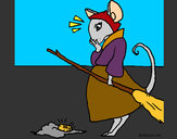 Dibujo La ratita presumida 2 pintado por evepoteric