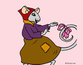 Dibujo La ratita presumida 7 pintado por evepoteric