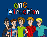 Dibujo One Direction 3 pintado por AndyMungui