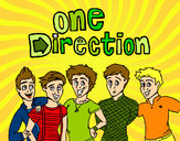 Dibujo One Direction 3 pintado por marijos-