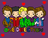 Dibujo One direction pintado por 1Dholis