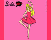 Dibujo Barbie bailarina de ballet pintado por deniss3