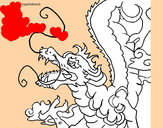 Dibujo Dragón japonés pintado por Marcb