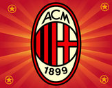 Dibujo Escudo del AC Milan pintado por samuelag