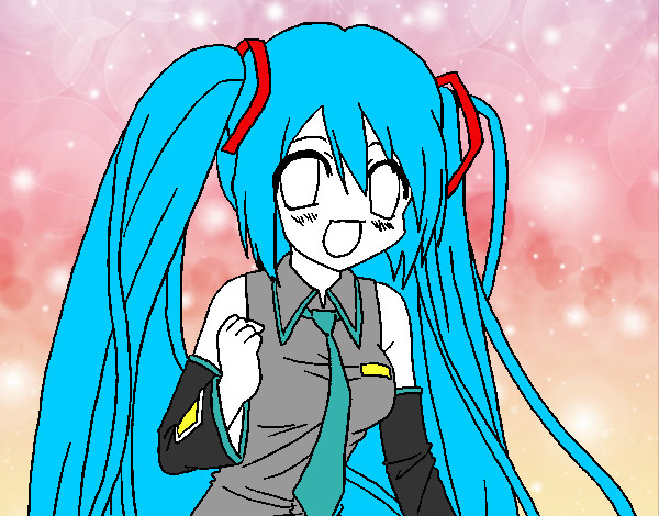 Miku Hatsune vocaloid