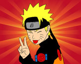 Dibujo Naruto sacando lengua pintado por gonzauchih