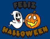 Dibujo Feliz Halloween pintado por Camila3210