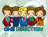 Dibujo One direction pintado por martina280