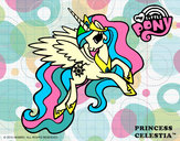 Dibujo Princess Celestia pintado por LuciTini