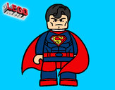 Dibujo Superman superheroe pintado por valentinot