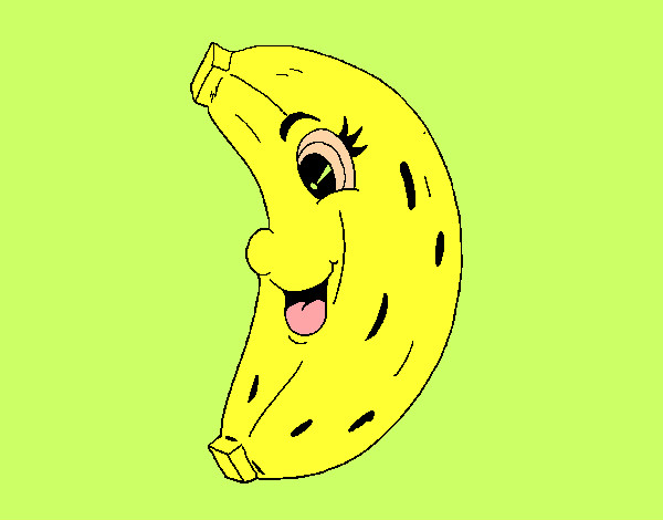 Banana feliz