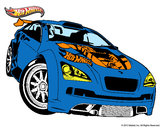 Dibujo Hot Wheels Megane Trophy pintado por josealej04