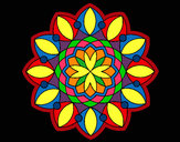 Dibujo Mandala 20 pintado por chiguiline