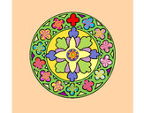 Dibujo Mandala 21 pintado por agus16san5