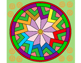 Dibujo Mandala 24 pintado por agus16san5