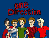 Dibujo One Direction 3 pintado por firuzoe