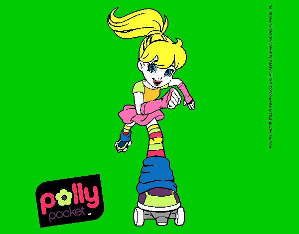 Dibujo Polly Pocket 18 pintado por 2006magui