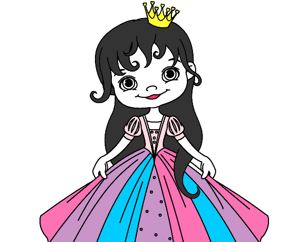 Dibujo Princesita pintado por 2006magui