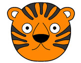 Dibujo Tigre II pintado por trex