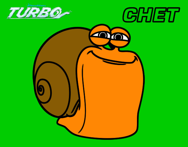 Dibujo Turbo - Chet pintado por Quira