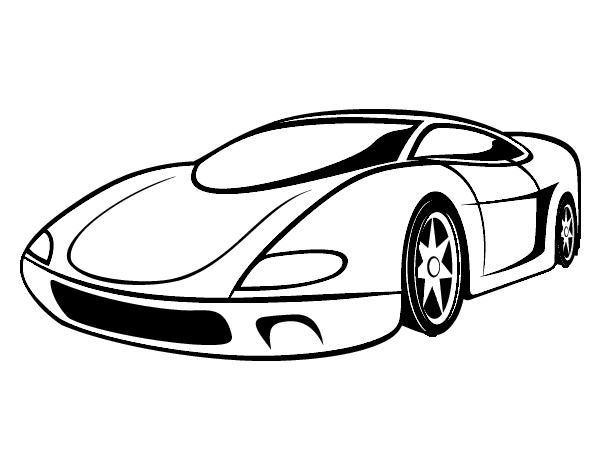 Dibujo Automóvil deportivo pintado por Meloki