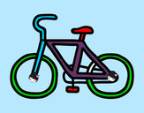 Dibujo Bicicleta básica pintado por Ekal16