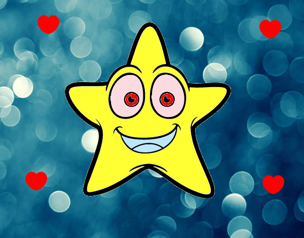 Estrella de mar sonriente