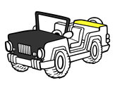 Dibujo Jeep pintado por SinaiV