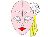 Dibujo Máscara italiana pintado por Mafer08