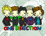 Dibujo One direction pintado por MD123