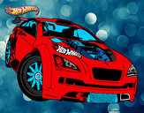 Dibujo Hot Wheels Megane Trophy pintado por sixtobenja