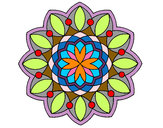 Dibujo Mandala 3 pintado por camihub