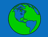 Dibujo Planeta Tierra 1 pintado por AlejandroJ