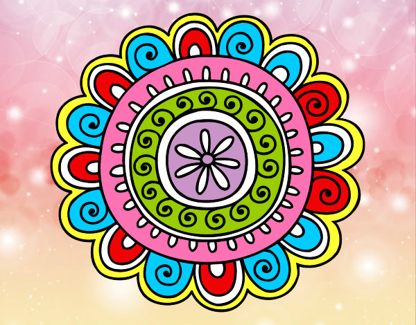 Dibujo Mandala alegre pintado por CLEOPATRA4