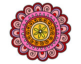 Dibujo Mandala alegre pintado por Martiqt