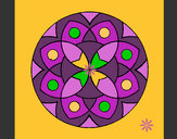 Dibujo Mandala 13 pintado por agus16san5