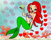 Dibujo Sirena sexy pintado por lulufasano