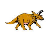 Dibujo Triceratops 1 pintado por ivanmoren