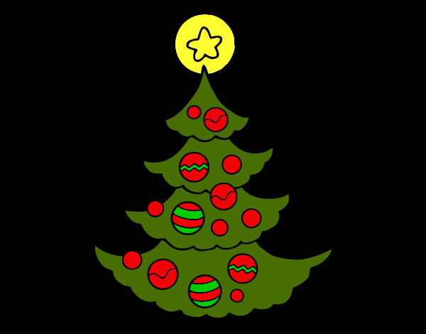 Árbol decorado