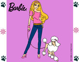 Dibujo Barbie con look moderno pintado por Valerita3