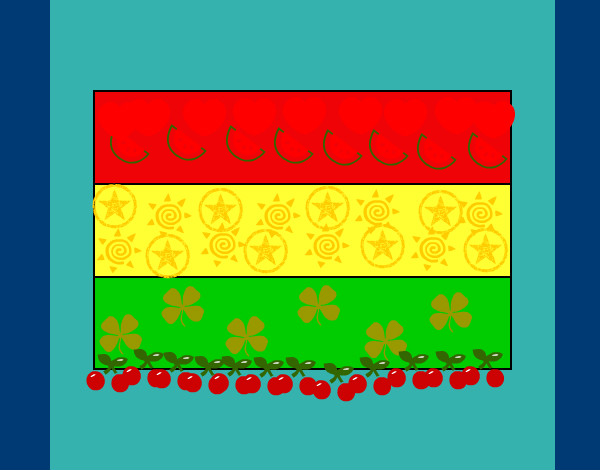 bandera de ETIOPIA