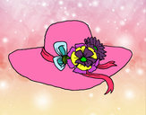 Dibujo Sombrero con flores pintado por SinaiV