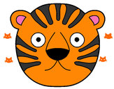 Dibujo Tigre II pintado por fridamr