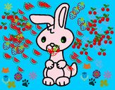 Dibujo Art el conejo pintado por alexareini