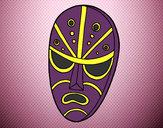 Dibujo Máscara enfadada pintado por carmen1