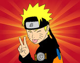 Dibujo Naruto sacando lengua pintado por gaaranarut