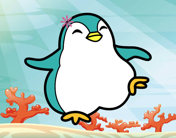 Pingüino bailando